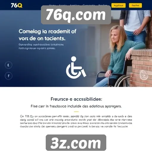 Acessibilidade no site 76q.com para novos jogadores