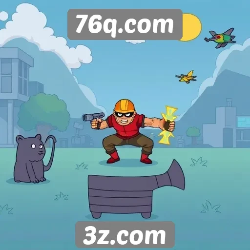 Análise da biblioteca de jogos disponível em 76q.com